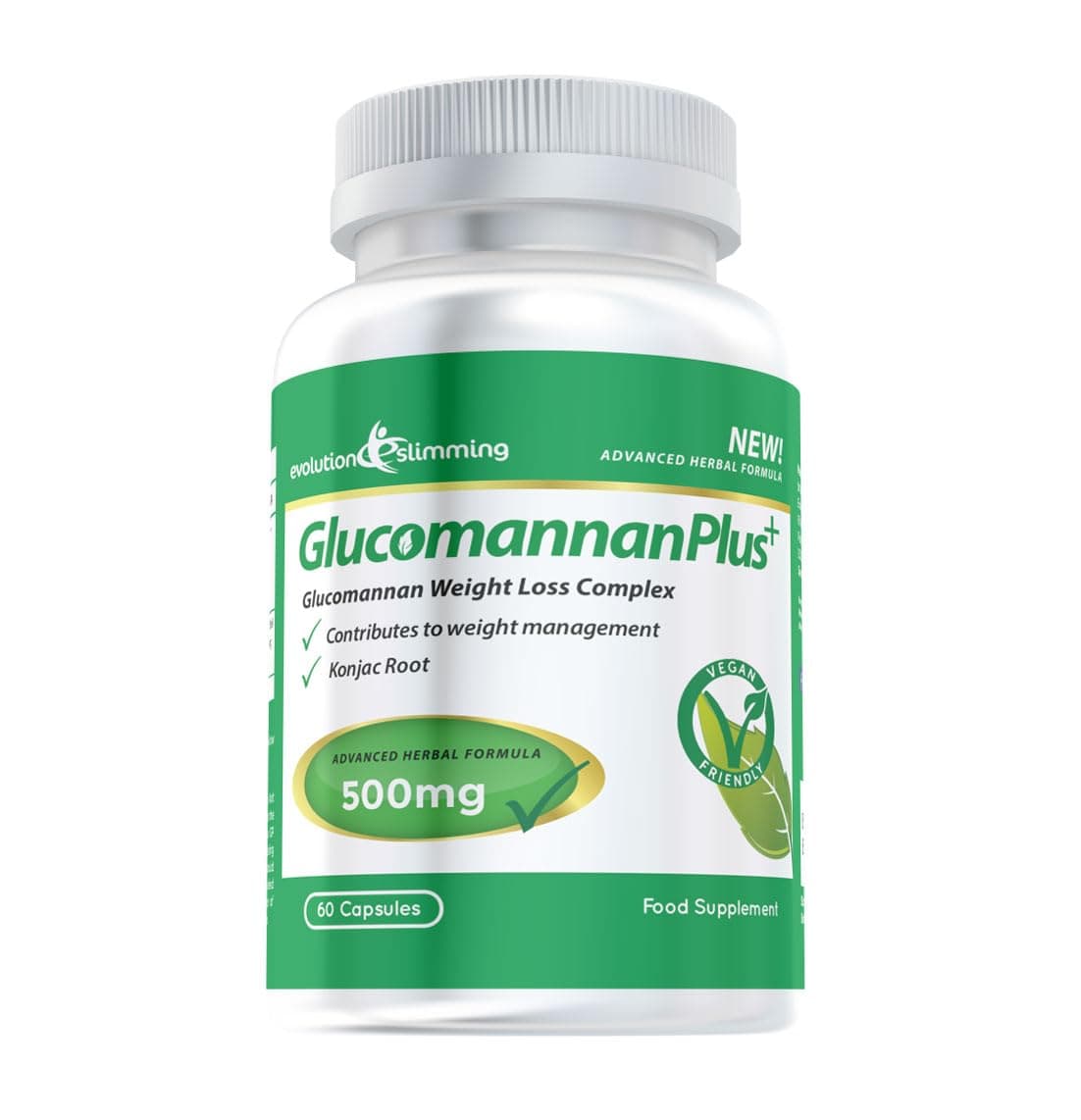 Glucomannan Plus Fibre Capsules - for Appetite Control