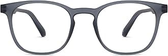 Lenskart | Zero Power Bluecut & Antiglare Computer Eyeglasses | Full Rim Square Shape | As Seen On Shark Tank | For Men & Women | Medium | LB E14058-W