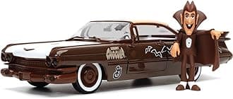 Jada Toys Count Chocula 1:24 1959 Cadillac Coupe DeVille Die-Cast Vehicle with Count Chocula Figure, Toys for Kids and Adults