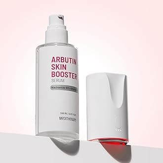 MEDITHERAPY Albutin Skin Booster Serum & Booster Device Set Niacinamide Albutin Moisturizer Tone Up Skin Booster Introduction Serum Facial Beauty Tool