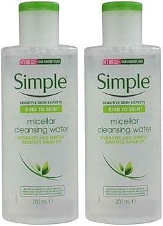 Simple Micellar Cleansing Water, 6.7 Ounce (2 Pack)