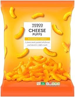 Cheese Snacks Variety Pack, Cheese Puffs Snack 150g X 5 Pack, Cheese flavour maize snacks, packed with flavour and baked for a light crunch, Suitable for Vegetarians