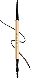 Swiss Beauty Micro Precision Eyebrow Pencil, Highly Pigmented, Long-Lasting and Lightweight Eyebrow Pencil | Shade - Deep Brown, 0.1g