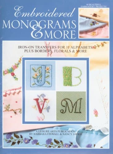 Embroidered Monograms & More