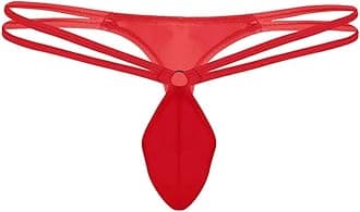 Men's G-Strings & Thongs Polyester Innerwear Underwear Free Size