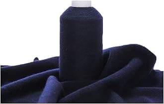 100% Cashmere Yarn, 100g Mongolian Luxuriously Soft Pure Cashmere Hand Knitting Cone Yarn for Knitting Crocheting (Navy)