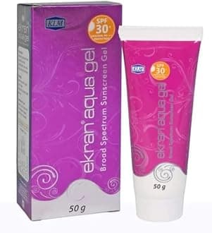 Alpenia Ek-Ran Sunscreen - SPF 30 PA+++ Aqua Gel (Pack Of 1) (50 G), All
