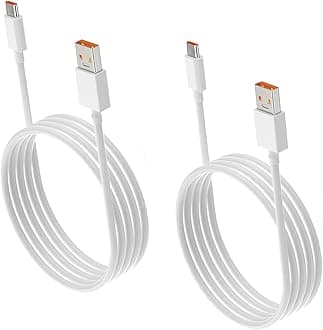 6A for Xiaomi Cable Charger 120W Hypercharge USB Type C Fast Charging Cable for Xiaomi 17 15 14 13 12 14t 13t 12t 12s Pro Lite Redmi Note K80 K70 K60 11 11s Plus Poco X6 X5 M8 Black Shark 3ft/6ft