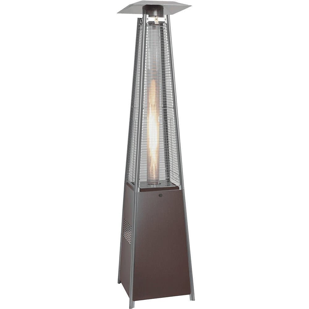 HCPHMSQ Silver Square Pyramid Patio Heater