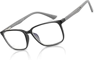 - Blue Light Reading Glasses for Men，Sport Square Frame Readers, Anti Glare Computer Glasses