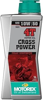 Motorex Cross Power 4T Oil - 10W50-1L. 401-100 by Motorex