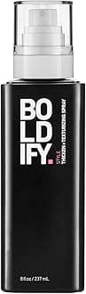 Boldify Hair Thickening Spray - Volume Booster - Stylist-Recommended Texture Spray for Hair Women & Men - 8oz
