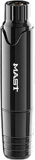 Mast P10 Rotary Tattoo Pen Machine Microblading Pen Style Tattoo Machine for Eyebrows, Lips, Eyeliner Tattoo Black