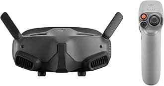 DJIGoggles 2 Motion Combo-Immersive, Multifunctional Motion Control; Lightweight and Portable FPV Drone Goggles, Micro-OLED Screens, DJI O3+ Video Transmission,and Low-Latency