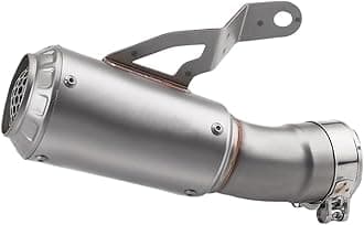 UMIXIRE Exhaust Systems Slip-on Motorcycle Exhaust Pipe Mid Link For B&MW S1000RR M1000RR 2019-2024 S1000R M1000R 2021-2024 Muffler Silencer(Type-A)