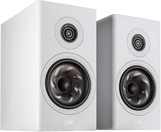 Polk Audio POLK AUDIO RESERVE R200 Bookshelf Speaker White R200WHT 1 Pair