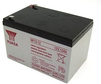 Genuine NP12-12 12 Volt 12 AmpH SLA Battery with F2 Terminal