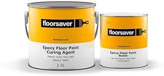 Epoxy Floor Paint, Light Grey, 2.5 litres