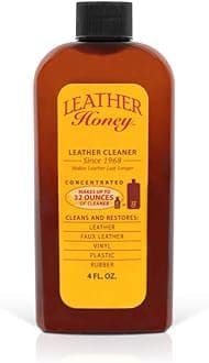 Leather Cleaner The Best Leather Cleaner for Vinyl and Leather Apparel, Furniture, Auto Interior, Shoes and Accessories. Concentrated Formula Makes 32 Ounces When Diluted!