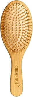 Wooden Hair Brush for men and women oval shape/Bamboo Wooden brush for hair growth for all hair types big size hair brush (ORO-013)