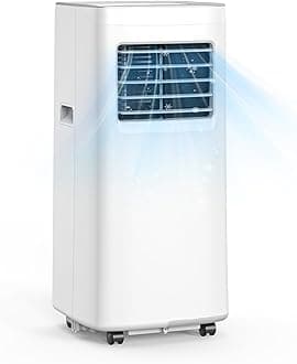 - Portable Air Conditioners, 3-in-1 8500 BTU Cooling Unit with Fan & Dehumidifier for Room, Quiet Operation, Cools up to 450 sq.ft, Complete Window Installation Kit for Home Office