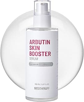 MEDITHERAPY Arbutin Skin Booster Serum for Face 5.07 fl. oz - Korean Face Serum with 10% Niacinamide and 2% Arbutin - Alpha Arbutin Targets Dark Spot, Evens Skin Tone - Gentle on Sensitive Skin