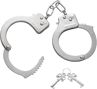 Spooktacular Creations Kids Police Pretend Play Toy Set, Police Costume Accessories with Swat Badge, Kids Handcuff and Keys for Detective Dress Up, Role Play, Stocking, Birthday Party Favor Supplies