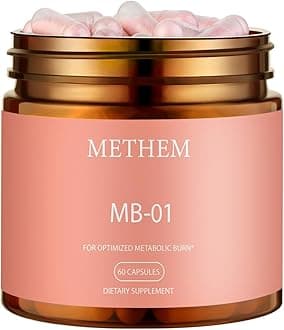 MB-01 Supplement | for Natural Feeling of Fullness | Hunger & Energy Supplement | Healthy Metabolic, Overall Health Support | 100% Natural & Safe | 60 Capsules