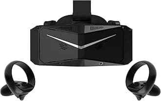 Pimax Crystal Light VR Headset Partial Payment Version-with Controllers, 8K QLED with Local-Dimming, Lightweight & Comfortable Compatible with Flight Simulators, MSFS, iRacing & PC Gaming
