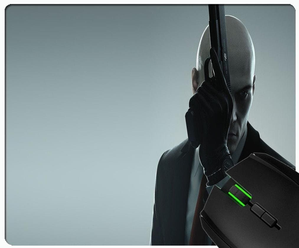 Hitman Io Interactive Square Enix Custom rectangular rubber non-slip and durable fashion mouse pad
