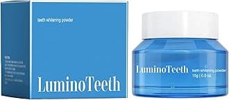Lumino Teeth™ Teeth Whitening Deluxe Powder, Natural Teeth Whitener, Luminoteeth Booster Powders-Breath Freshness and Fluoride-Free Whitens, Strengthens & Purifies
