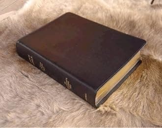 Common Man's Reference Bible: King James Version Leather Bound