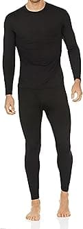 Thermajohn Men's Ultra Soft Thermal Underwear Long Johns Set with Fleece Lined
