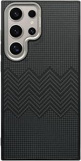 MARGOUN for Samsung Galaxy S24 Ultra Aramid Carbon Fiber Case (F)
