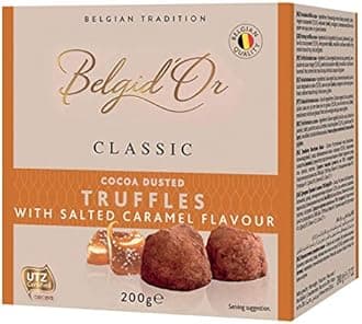 Belgid'Or Cocoa Dusted Truffles with Salted Caramel Flavour