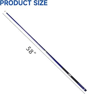 GSE Games & Sports Expert 58" 2-Piece Fiberglass Graphite Composite Billiard Pool Cue Sticks (Several Colors Available, Weight from 18oz, 19oz, 20oz, 21oz)