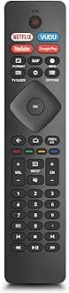 Replacement for Philips Smart TV Remote Control,Universal for Philips 4K UHD Android Smart TVs