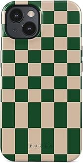 BURGA Phone Case for iPhone 15 - Cute, Trendy, Aesthetic, Pattern Phone Cover, Hard Shell Protection - fits Apple iPhone 15 Case for Women and Men