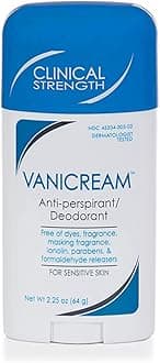 Anti-Perspirant/Deodorant | For Sensitive Skin | Clinical Strength, 24-Hour Protection | Dermatologist Tested | Fragrance and Paraben Free | 2.25 Ounce