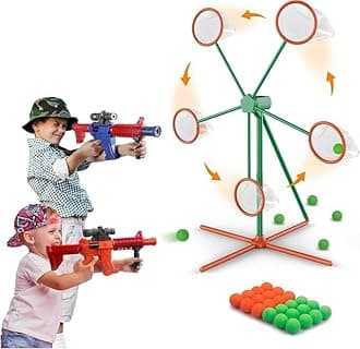 Shooting Games Toys for Boys - Boys Toys 4-5 5-6 7 8 9 10 Old Boys, Games For Kids| Gift Toys| Sport & Outdoor Toys with Moving Target| Gifts for Boys|Toys And Games|Boy Toys| Toy Guns