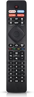 NH800UP RF402A-V14 IR Remote Control Replacement for All Philips Smart TV Rem...
