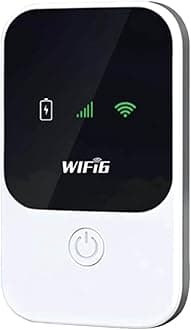 Portable WiFi 5g LTE WiFi Mobile Hotspot, Portable Travel Router for Smartphone Tablet Laptop, Need Contract Or Sim Card Required, 10 Device Connectivity, 500 Mbps High Speed Smart Router