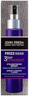 Frizz Ease 3 Day Straight Semi Permanent Hair Straightening Styling Spray for Frizzy Hair, 100 ml