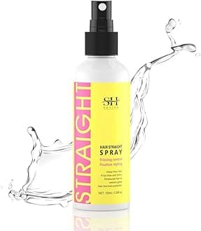 SEVICH Professional Hair Straightening Spray with Heat Protection 450°F - Fixation Styling & Frizz Control for All Hair Types - Collagen Infused 100ml (PRO LINE)