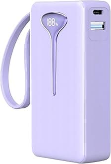 Power Bank 10000mAh, PowerBank Portable Charger With LED Display for Smartphones Tablets and More