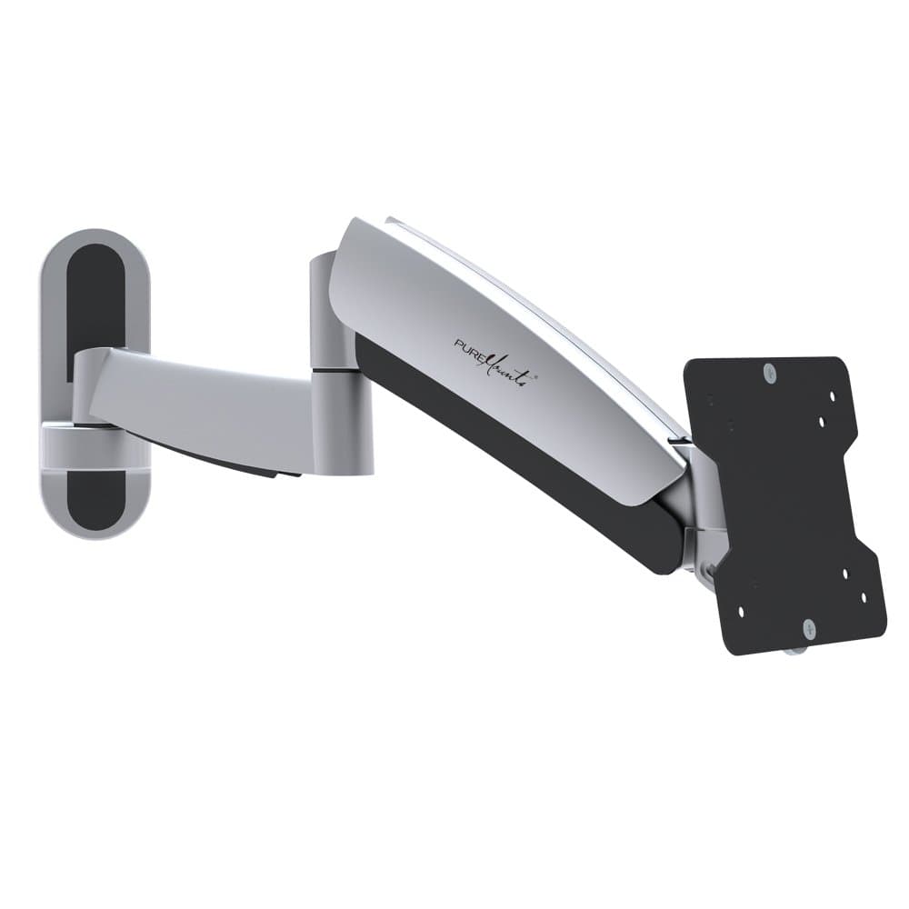 Pure Mounts, PM-MOVE-23A, wall mount for TVs up to 61 cm (24 inches), flat, fully articulated, tilt, swivel, height adjustable