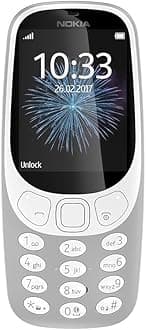 MT000736 3310 Unlocked Dual UK SIM-Free Mobile Phone - Grey