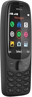 Nokia 6310 (2021) Dual-SIM 8MB ROM + 16MB RAM (GSM Only | No CDMA) Factory Unlocked 2G GSM Cell-Phone (Black) - International Version