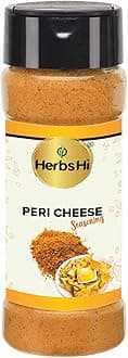 Herbshi Pericheese Seasoning For Popcorn, Nachos, Eggs, Breads, Canapes, Pizzas, Chicken Strips, Marinades, Dips, Sauces 55 Gm X 1.