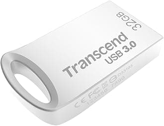 Transcend JetFlash 710 32 GB USB 3.0 Pen Drive (TS32GJF710S), Silver